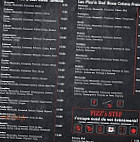 Pizz'à Stef menu