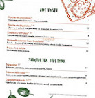 Le Montebello menu