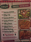 La Salsa Grill menu