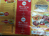 Tandoori Corner menu