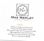 Le M Du Mas Merlet menu