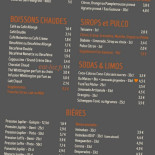 Les Hedonistes Carte
