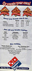 Domino's Pizza menu