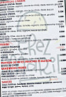 Chez Marie menu