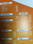 Friterie Barlin O'bon Coin menu