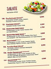 Pizzeria Anyela menu