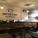 Bury Fish And Chip Shop inside