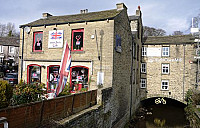 Union Jack's outside