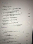 Le Saigon menu