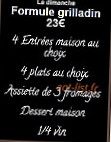 La Terrasse menu