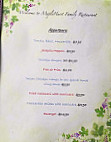 Maplehurst Family And Pizzeria menu