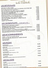 L'etoile Toulouse menu