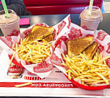 Freddy's Frozen Custard Steakburgers food