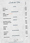 L'ours Blanc menu