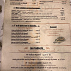 Chez Papa Vavin menu