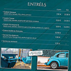 L'antrepot menu