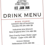 Ice Jam Inn Piatti