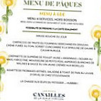 Les Plats Canailles De La Bleue Maison menu