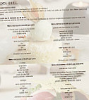 Le Canotier menu