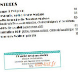 Le Café Saint-médard menu