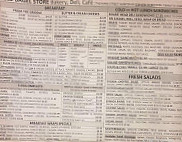 M&j Bagel Store Bakery Deli Cafe menu