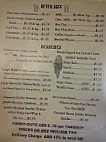 Dershey's Cafe menu