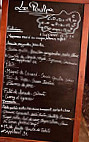 Le Poulpe de Bellevue menu