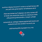 Domino's Pizza food