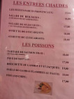 Le Mini-Grill menu