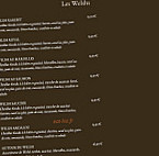 L'Abbaye menu