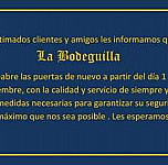 La Bodeguilla Hellin menu