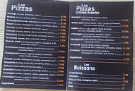 Pizza Chez Pizz menu