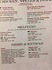 Carolina Crossing menu