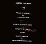 L Des Vosges menu