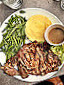 Joe's Grill Steak House food