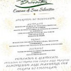 Borgo Buonanotte menu