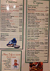 Le Palais D'ali Baba menu