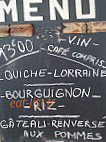 La Canotte menu