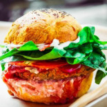 Flower Burger Nourriture