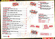 Heroes Food menu