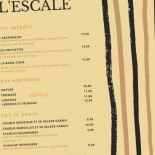 L'escale Piatti
