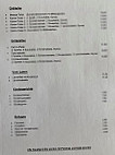 Kamin menu