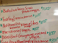 Jean's Place menu