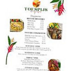 Toespijs B.v. Zoetermeer menu