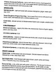 Nostalgia Ale House Wine menu