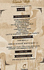 La Clauserie, Brasserie Creperie menu