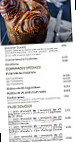 Boulangerie Feuillette menu