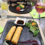 Restaurant La Roue Gite Du Barry Cibo
