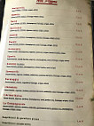 L'aromate menu