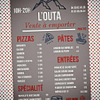 L'Outa Restaurant menu